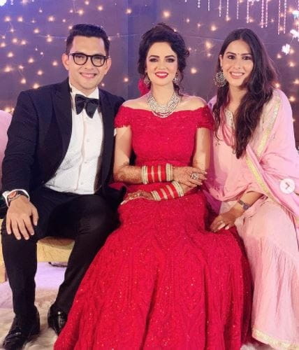 Aditya Narayan and Shweta Agarwal's Wedding Reception