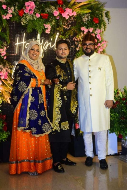 Gauahar Khan And Zaid Darbar's Reception Ceremony