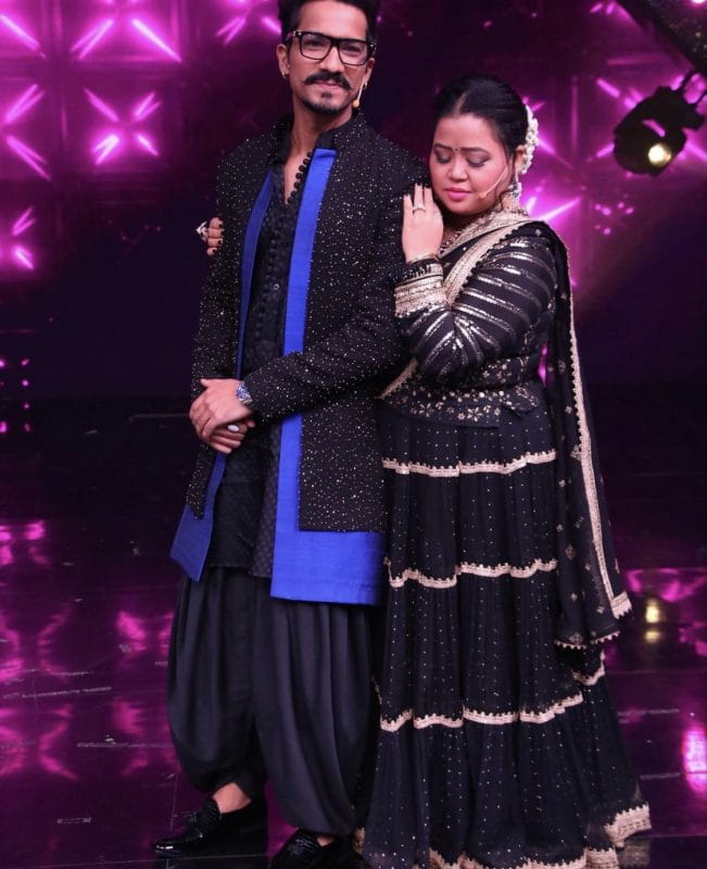 Haarsh Limbachiyaa and Bharti Singh