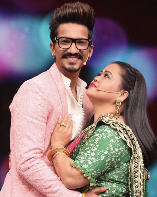 Haarsh Limbachiyaa and Bharti Singh