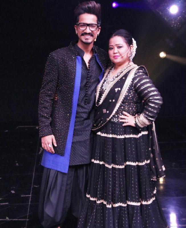 Haarsh Limbachiyaa and Bharti Singh