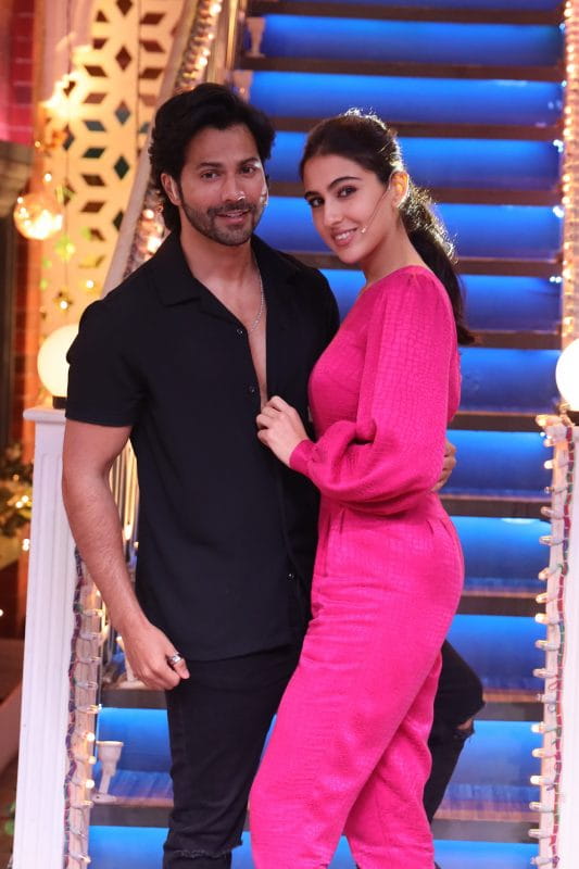 Sara Ali Khan and Varun Dhawan