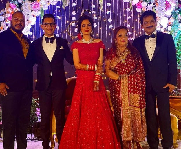 Aditya Narayan and Shweta Agarwal's Wedding Reception