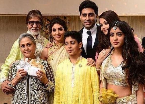 Amitabh Bachchan and Family