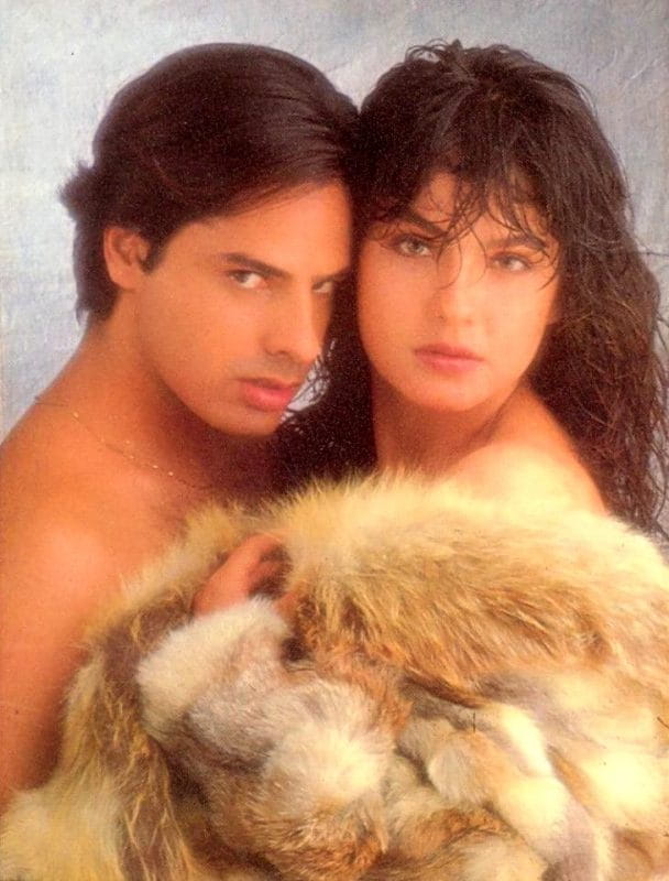 Rahul Roy and Pooja Bhatt
