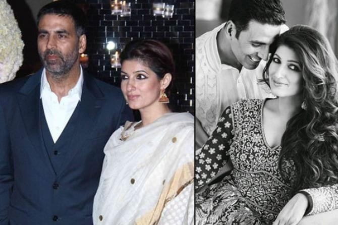 Akshay Kumar and Twinkle Khanna