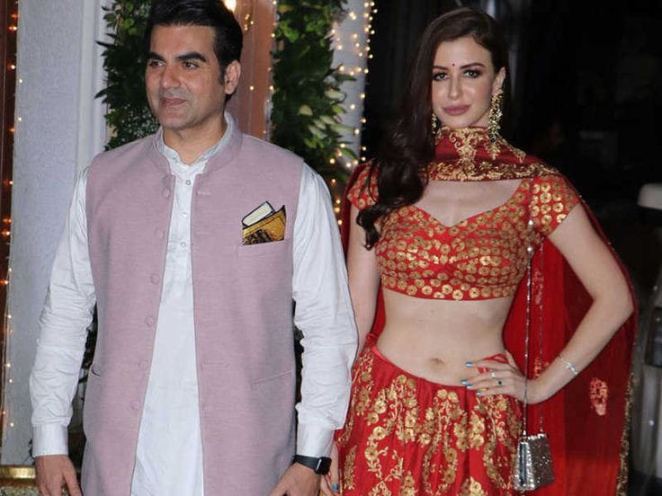 Arbaaz Khan and Giorgia Andriani