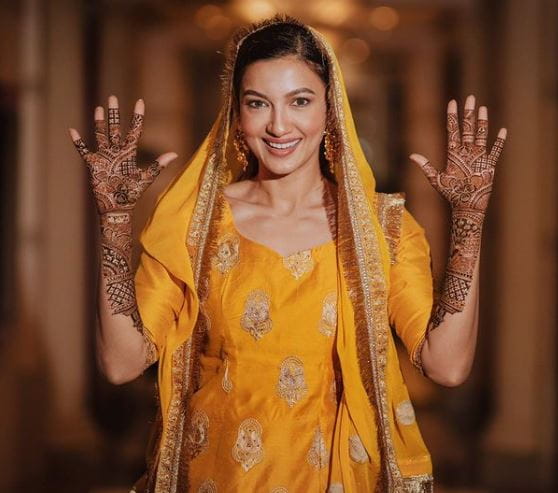 Gauhar Khan's Mehndi Ceremony