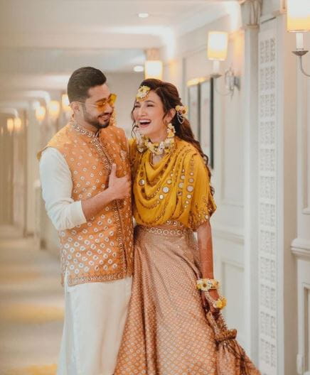 Gauhar Khan's Mehndi Ceremony