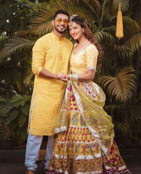 Gauhar Khan's Mehndi Ceremony