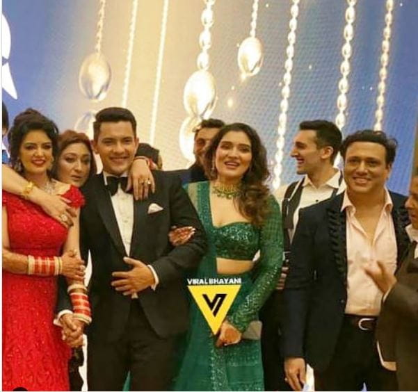 Aditya Narayan and Shweta Agarwal's Wedding Reception