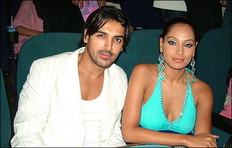 John Abraham With Bipasha Basu