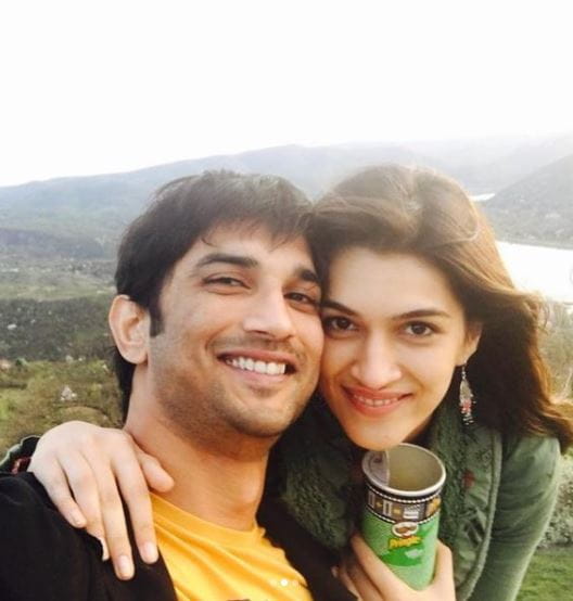 Kriti Sanon and Sushant Singh Rajput