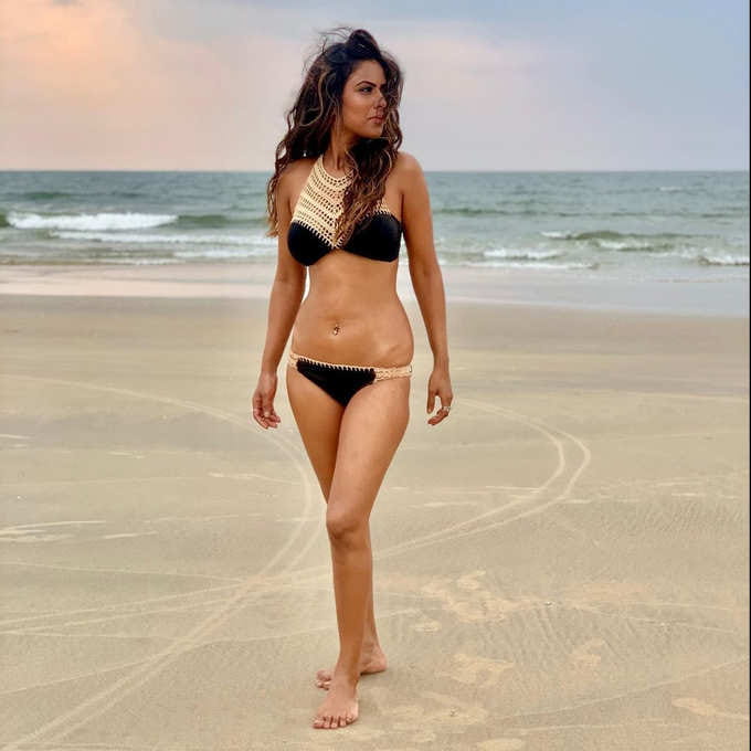 Nia Sharma in Bikini