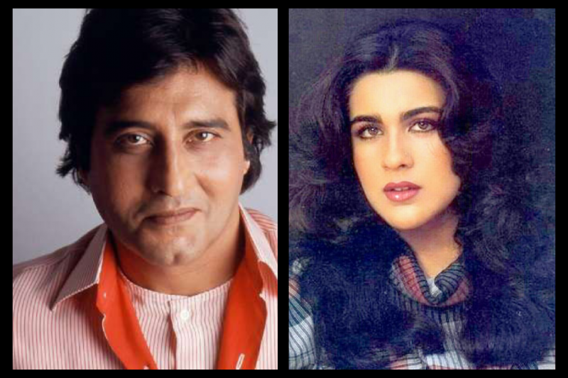 Amrita Singh and Vinod Khanna