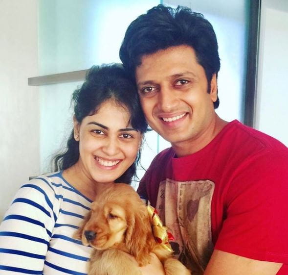 Riteish Deshmukh and genelia d'souza