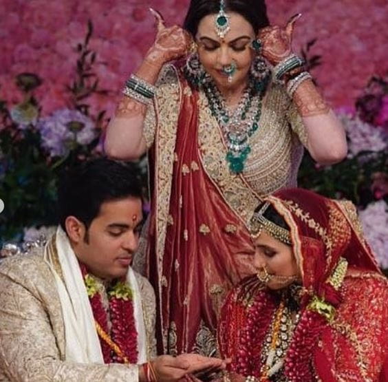 Akash Ambani And Shloka Mehta