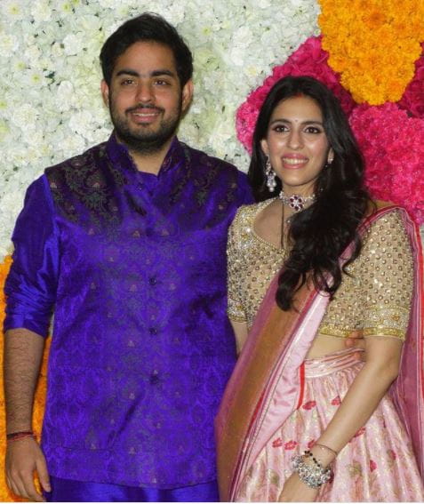 Akash Ambani And Shloka Mehta