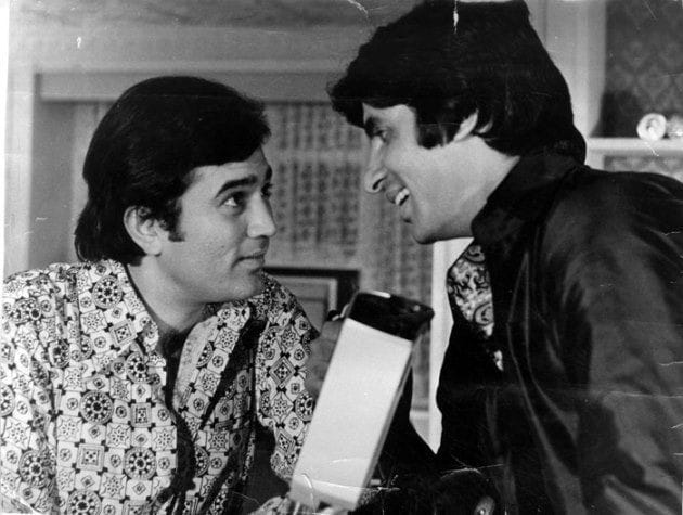 Rajesh Khanna and Amitabh Bachchan