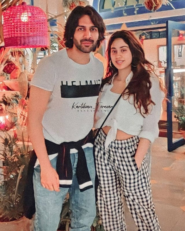 kartik aaryan and janhvi kapoor