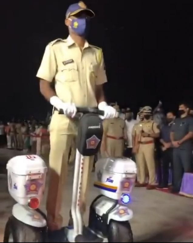 Electric Scooter Mumbai Police