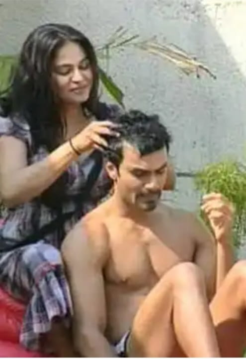 Veena Malik and Ashmit Patel
