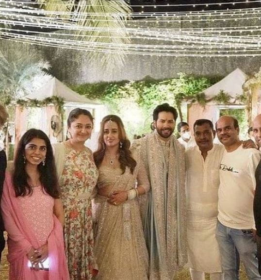 Varun Dhawan And Natasha Dalal Wedding