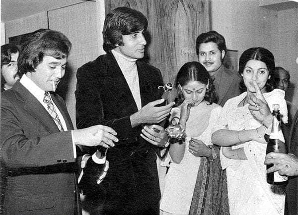 Rajesh Khanna and Amitabh Bachchan