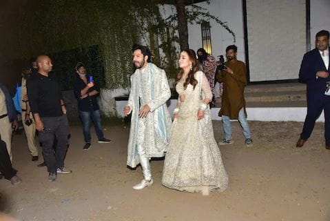 Varun Dhawan And Natasha Dalal Wedding