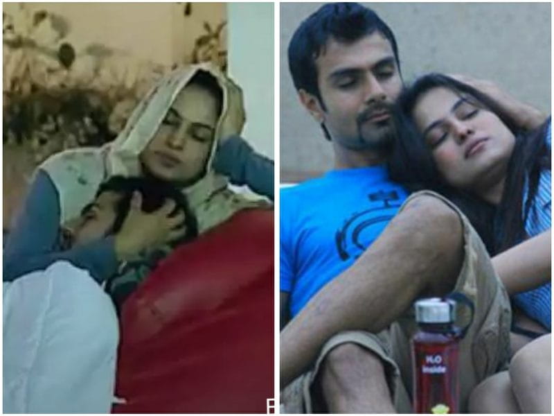 Veena Malik and Ashmit Patel
