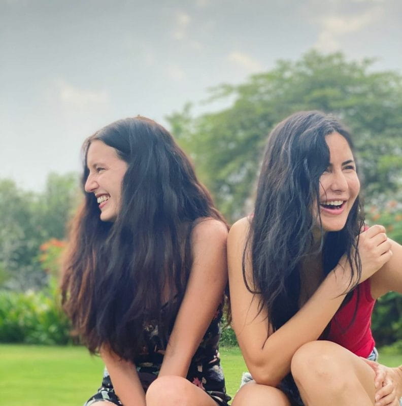 Katrina Kaif and Isabelle Kaif