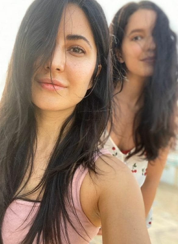 Katrina Kaif and Isabelle Kaif