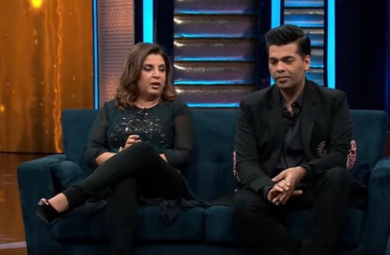 Farah Khan and Karan Johar