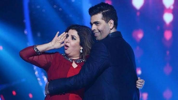 Farah Khan and Karan Johar