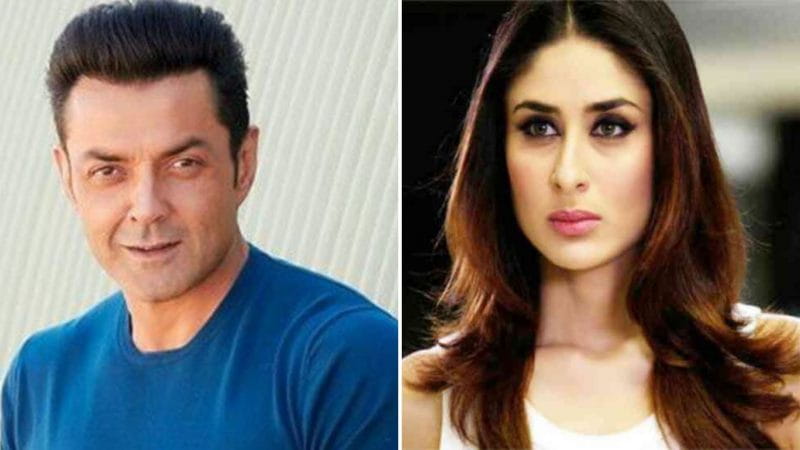 Kareena Kapoor and Bobby Deol
