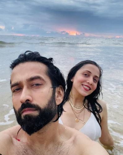 Nakuul Mehta and Jankee Parekh