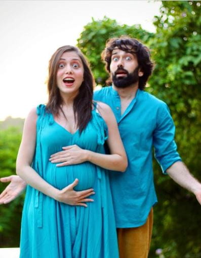 Nakuul Mehta and Jankee Parekh