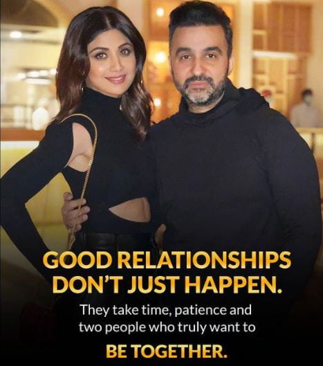 Raj Kundra and Shilpa Shetty