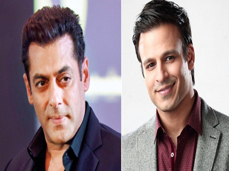 Vivek Oberoi and Salman Khan
