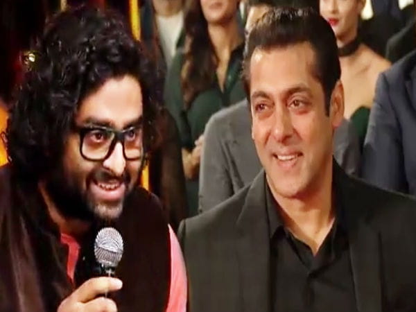 Salman Khan and Arijit Singh
