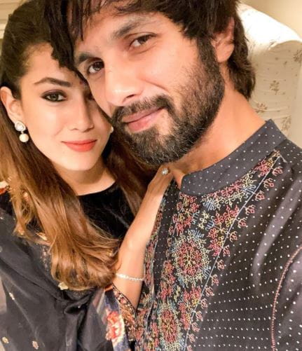 Mira Rajput and Shahid Kapoor