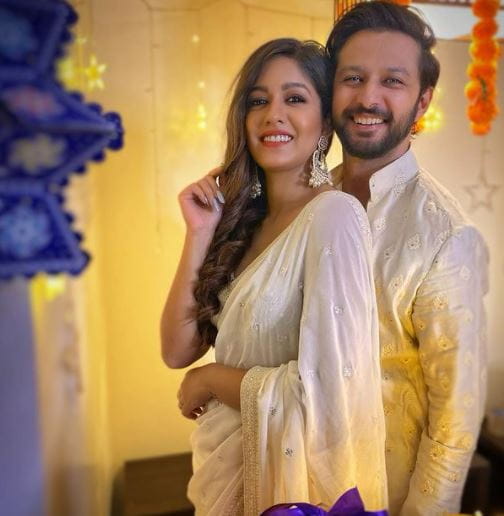 Vatsal Sheth and Wife Ishita Dutta