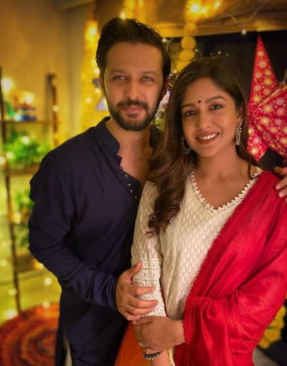 Vatsal Sheth and Wife Ishita Dutta