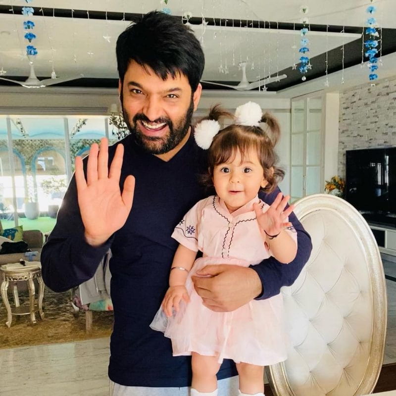 Kapil Sharma with Daughter Anayra