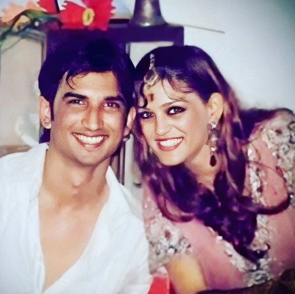 Shweta Singh Kirti and Sushant Singh Rajput