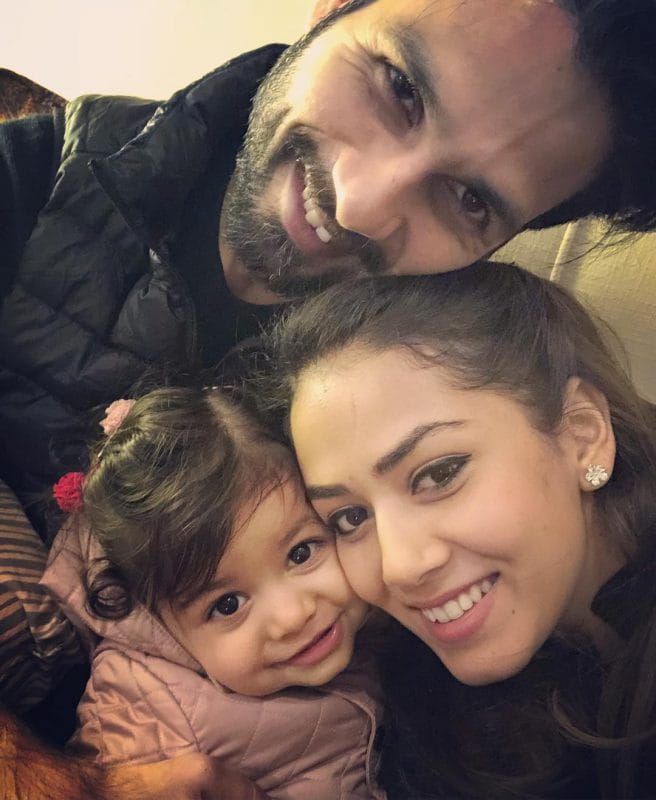 Shahid Kapoor and Family