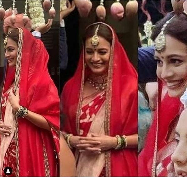 Dia Mirza Wedding Photos