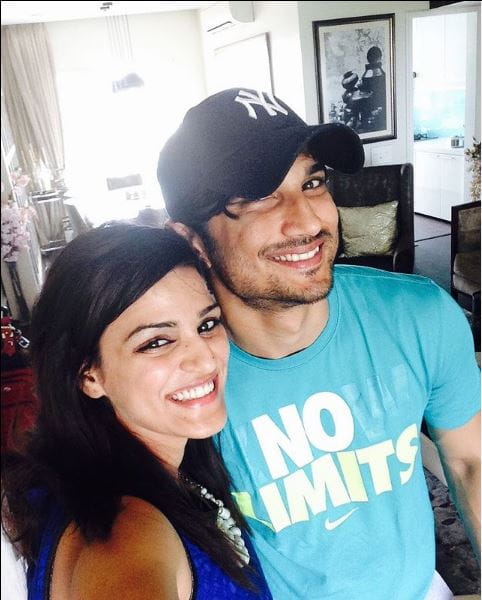 Shweta Singh Kirti and Sushant Singh Rajput