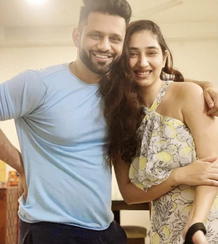 Disha Parmar and Rahul Vaidya