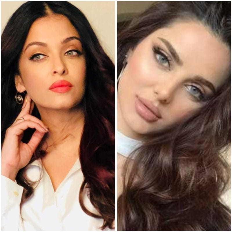 Aishwarya Rai and Mahalaga Jabri